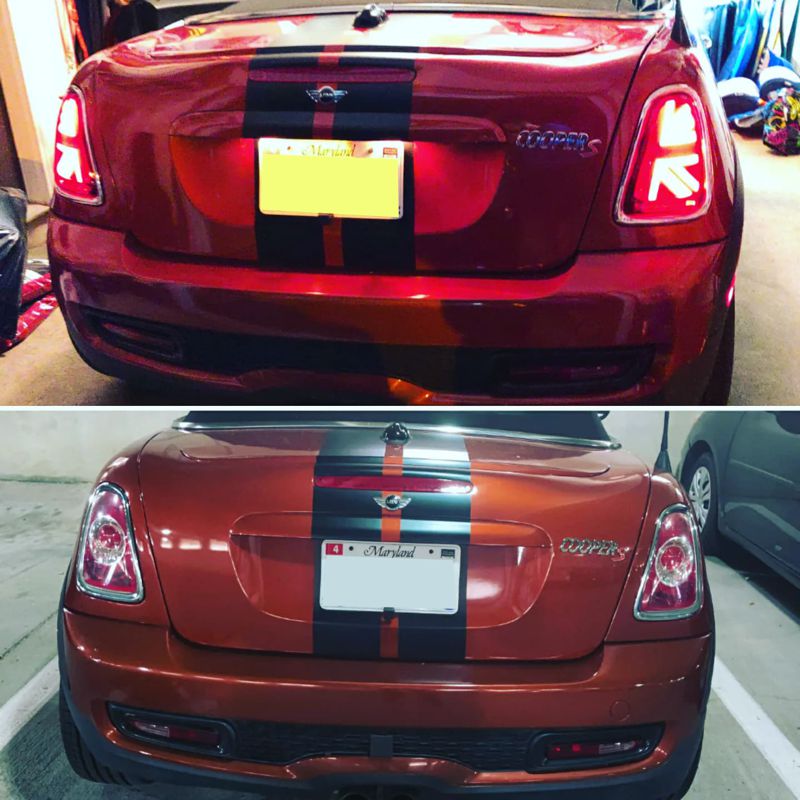 MINI Union Jack Lights customer